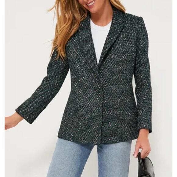TUCKERNUCK Basalt Tweed Windsor Blazer $378 NWT Medium Sold Out - Picture 2 of 14